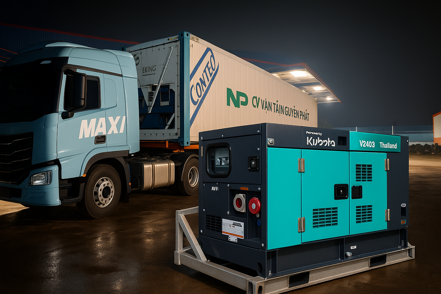 Xe tải vận chuyển Nguyên Phát